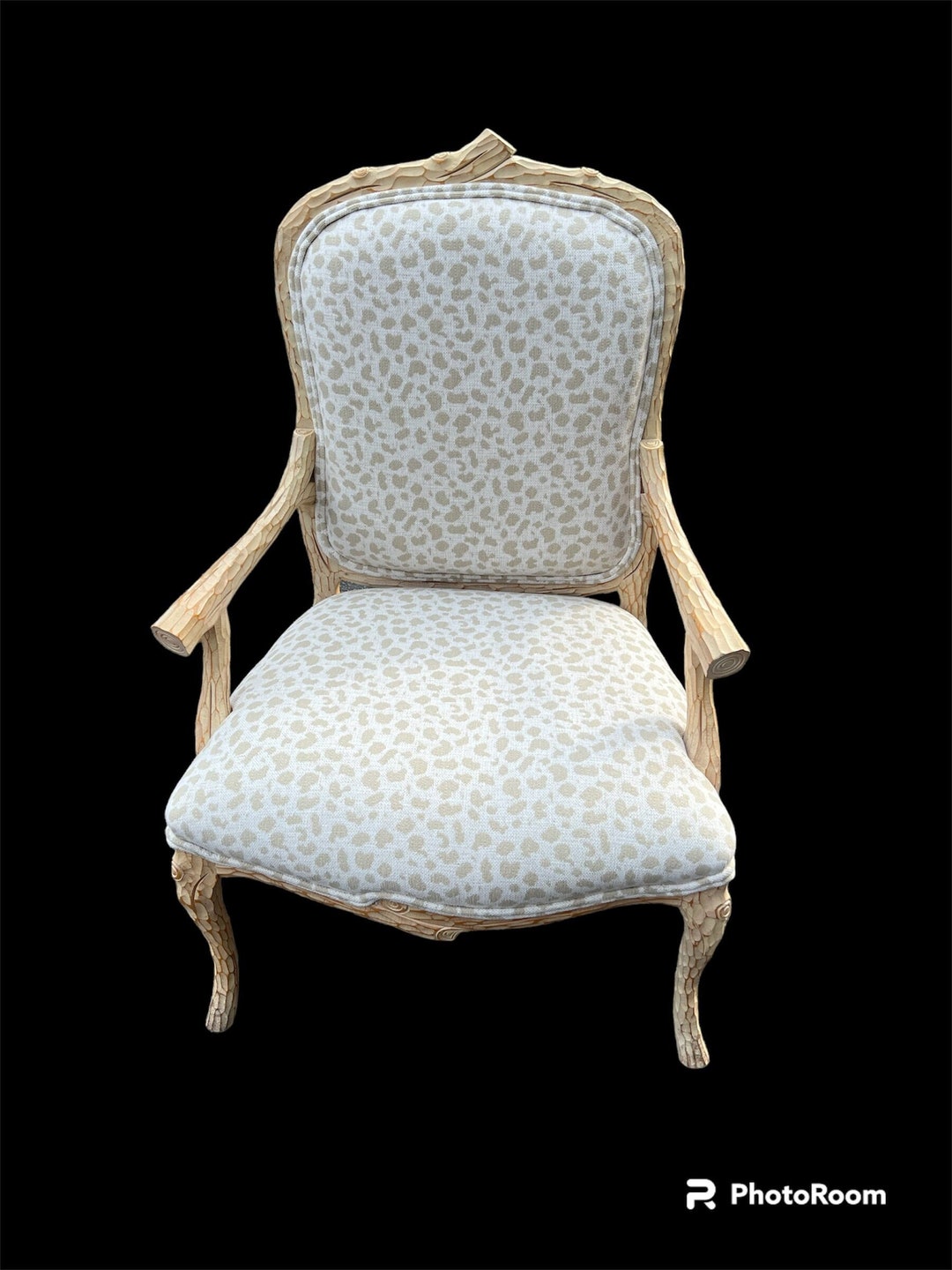 Beautiful Vintage Faux Bois Tree Branch Chair Etsy