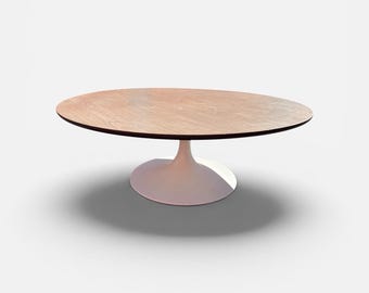Vintage mid century Burke tulip coffee table