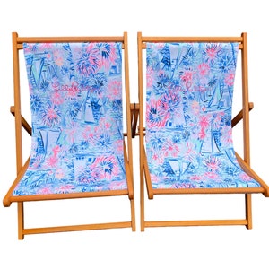 Lilly Pulitzer Beach Chair
