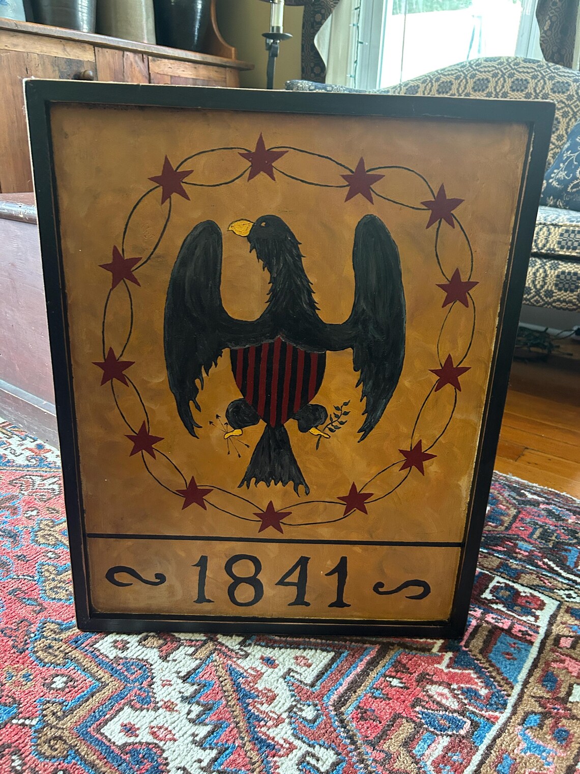 Colonial Sign Frame Primitive, Colonial Early American Tavern Sign - Etsy