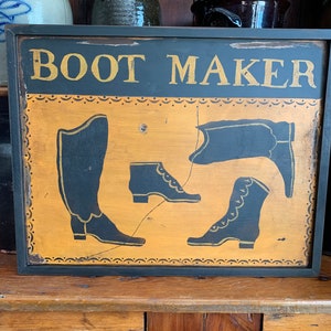 Primitive, Colonial, Early American Tavern sign