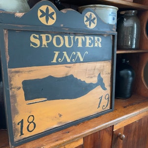 Primitive Colonial Tavern Sign MADE TO ORDER - Etsy