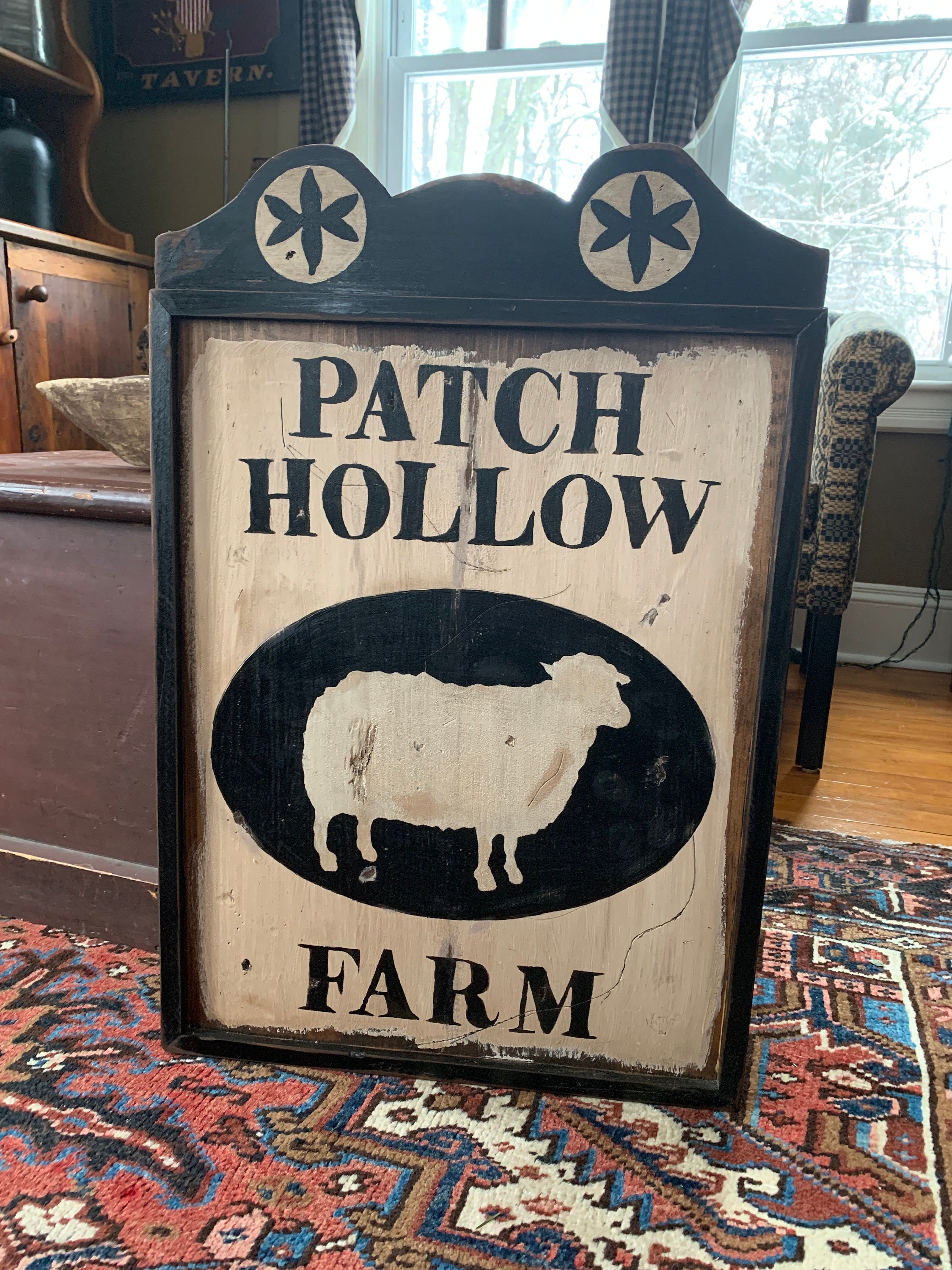 Colonial Sign Primitive, Colonial, Early American Tavern Sign - Etsy