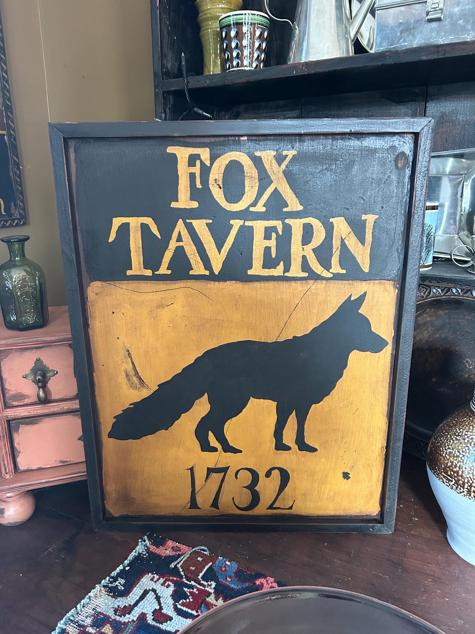 Colonial Sign Primitive, Colonial, Early American Tavern Sign - Etsy