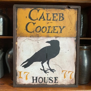 Primitive, Colonial, Wooden Tavern Sign MADE TO ORDER