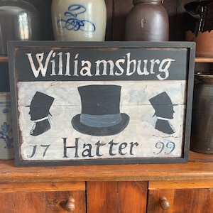 Primitive, Colonial, Early American Wooden Tavern Sign