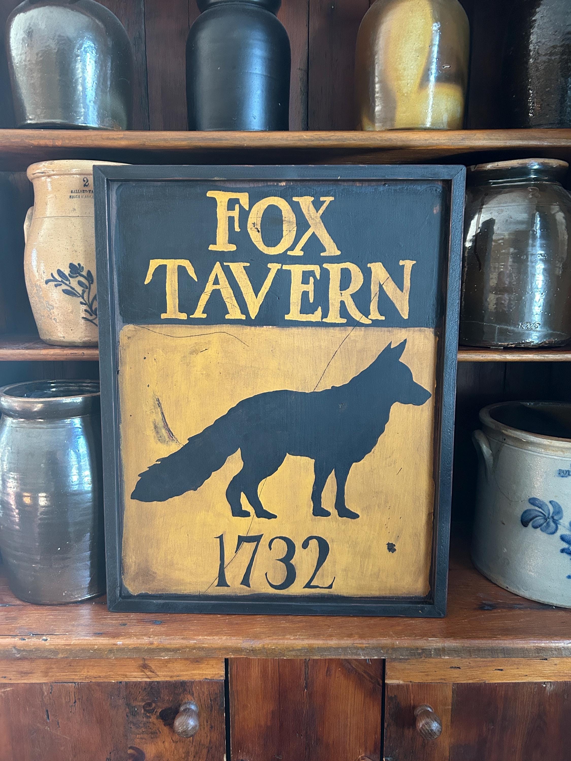 Colonial Sign Primitive, Colonial, Early American Tavern Sign - Etsy