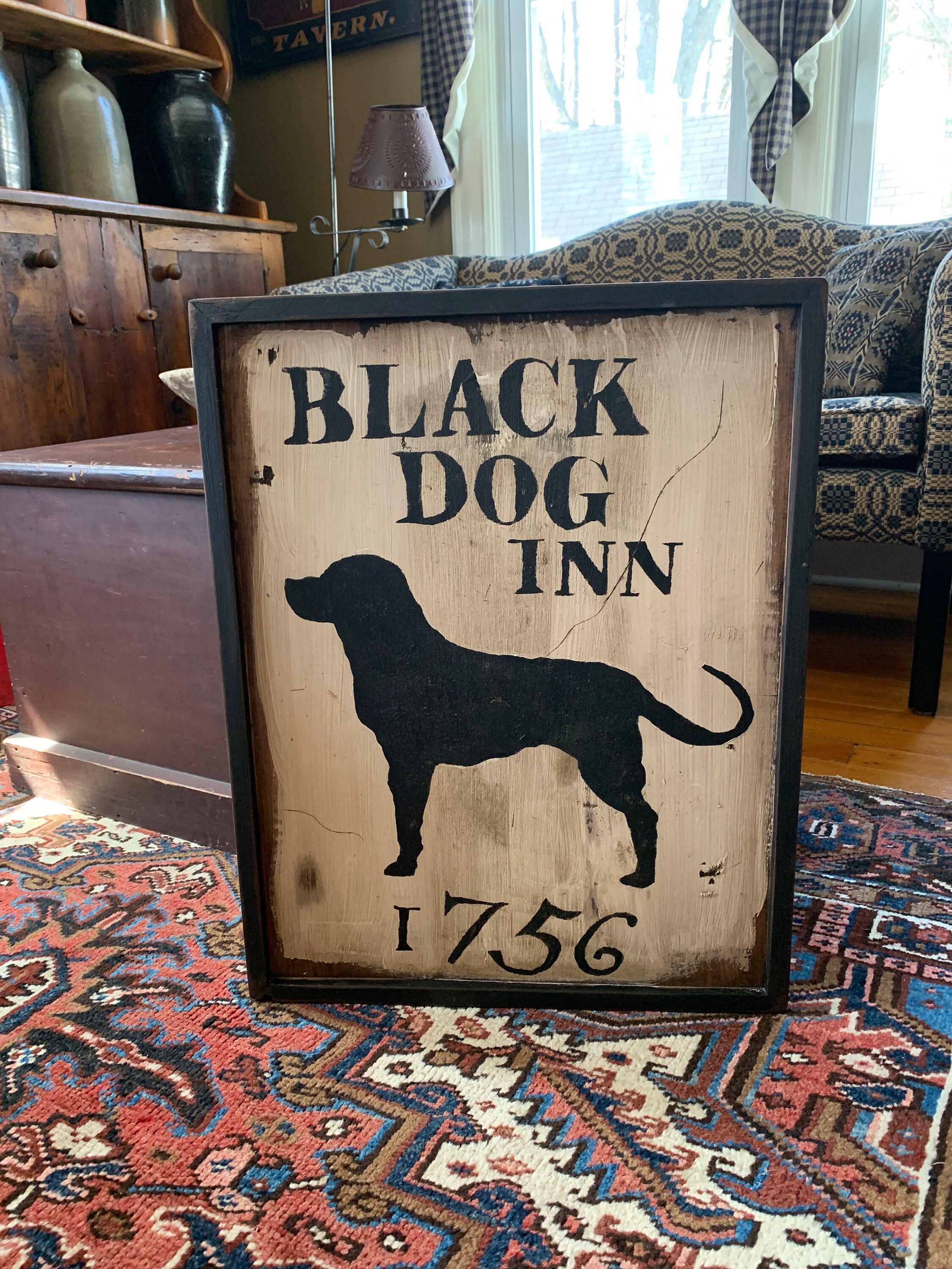 Colonial Sign Primitive, Colonial, Wooden Tavern Sign - Etsy