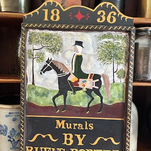 Primitive, Colonial, Early American, Tavern Sign