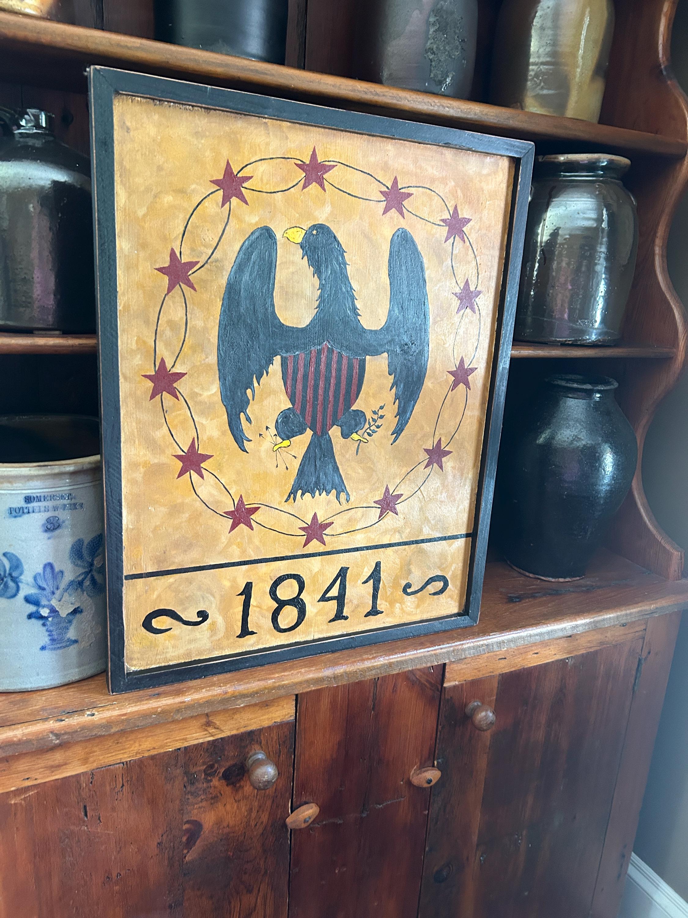 Colonial Sign Primitive, Colonial Early American Tavern Sign - Etsy