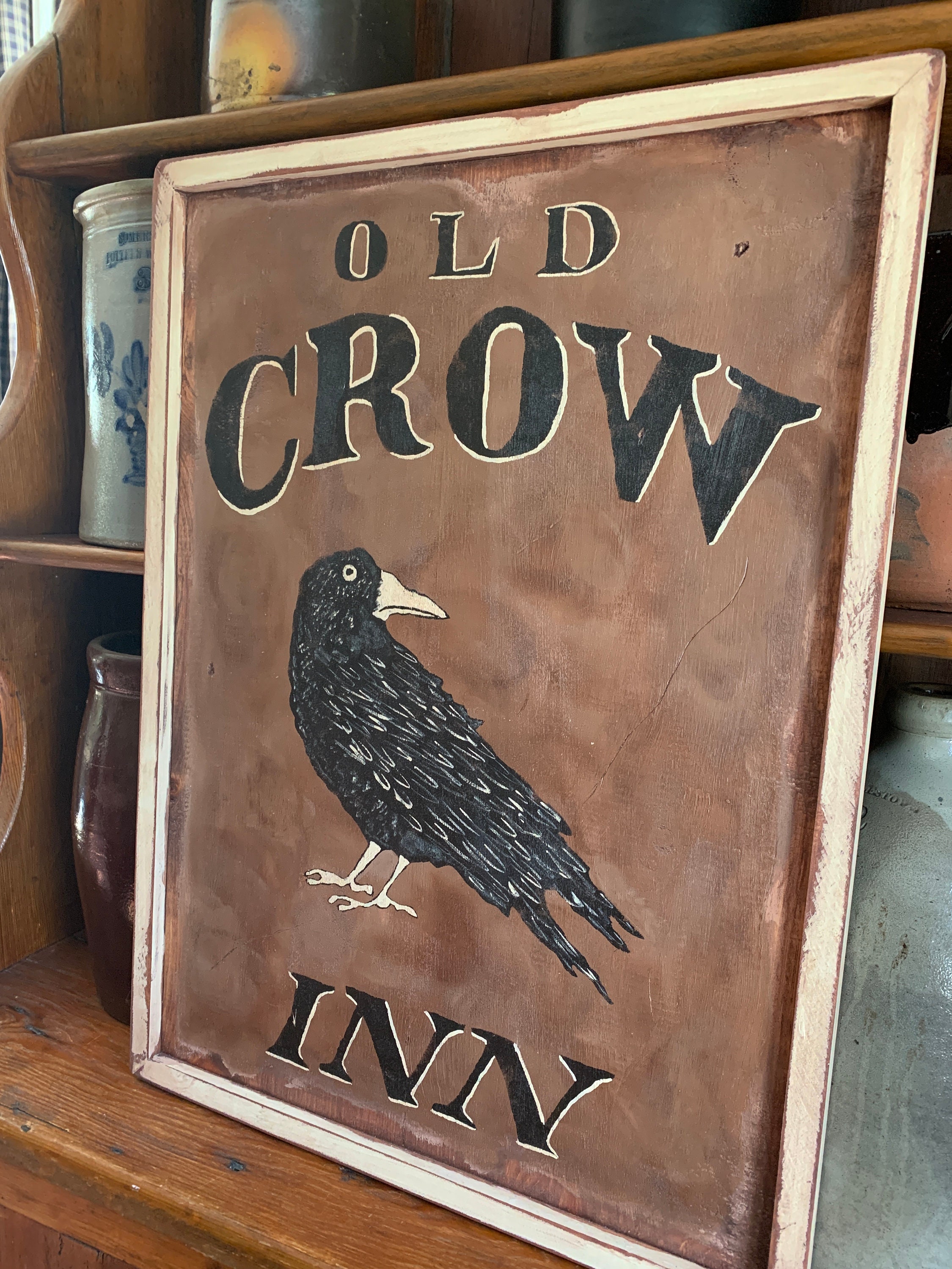 Colonial Sign Primitive, Colonial, Early American Tavern Sign - Etsy