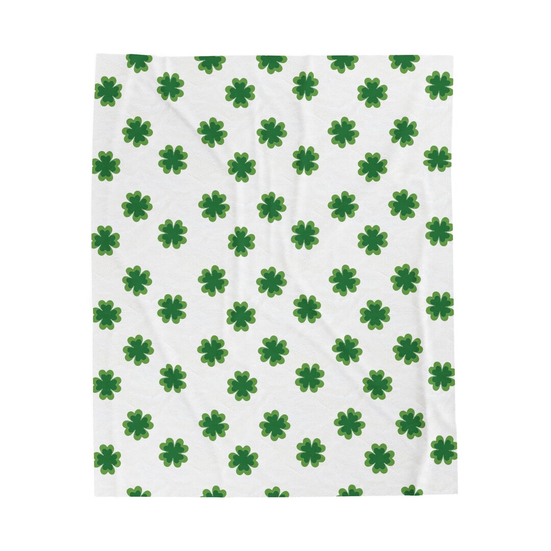 st patricks day blanket