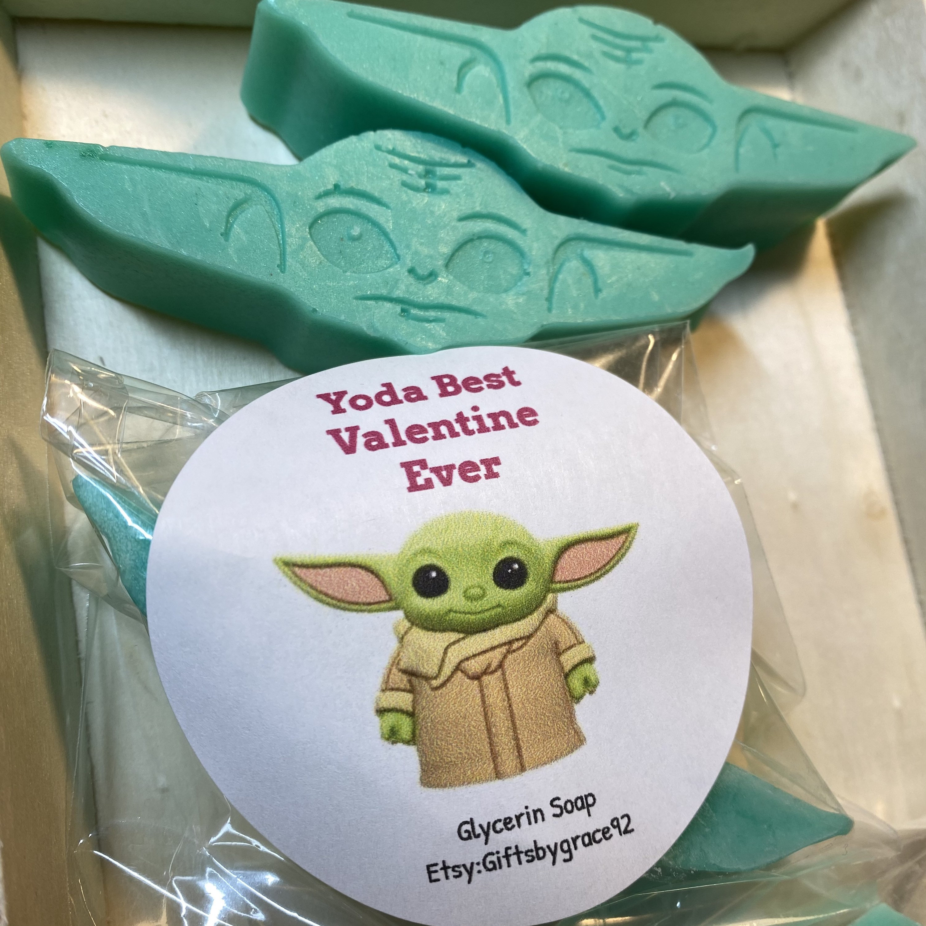 Baby Yoda Party Soap Party Favors/ Valentines Favors / Baby Etsy
