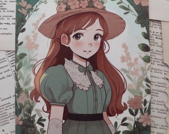 Anne auf Green Gables Postkarte