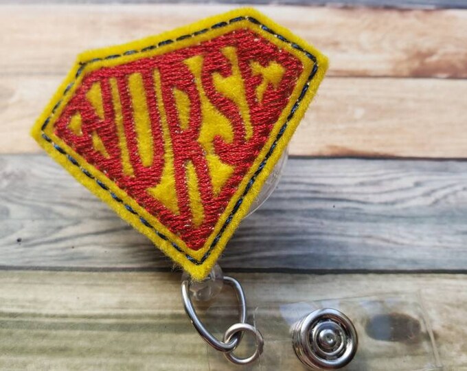 Nursing Badge Reel