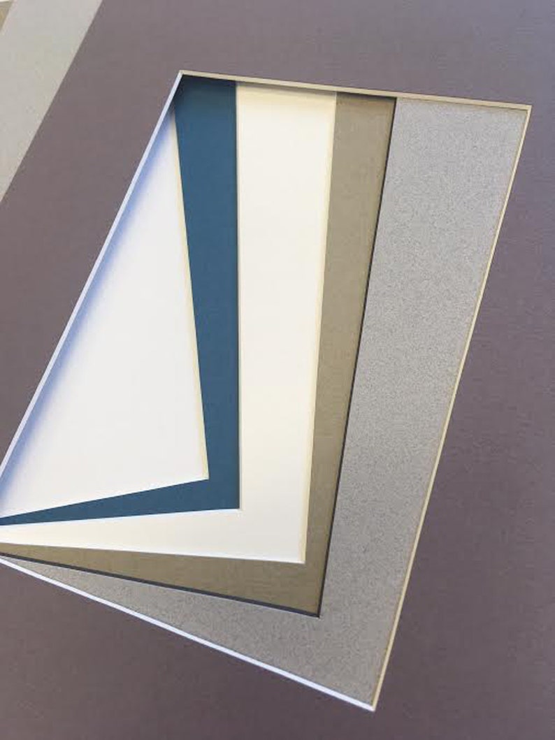 8x10 Variety Matting Single Mat Pack of 5 for Art Prints Etsy