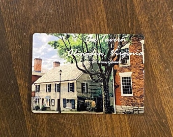 Magnet The Tavern Restaurant Historic Small Town Abingdon Virginia Main Street Photography Home Decor Office Decor Refrigerator Magnet