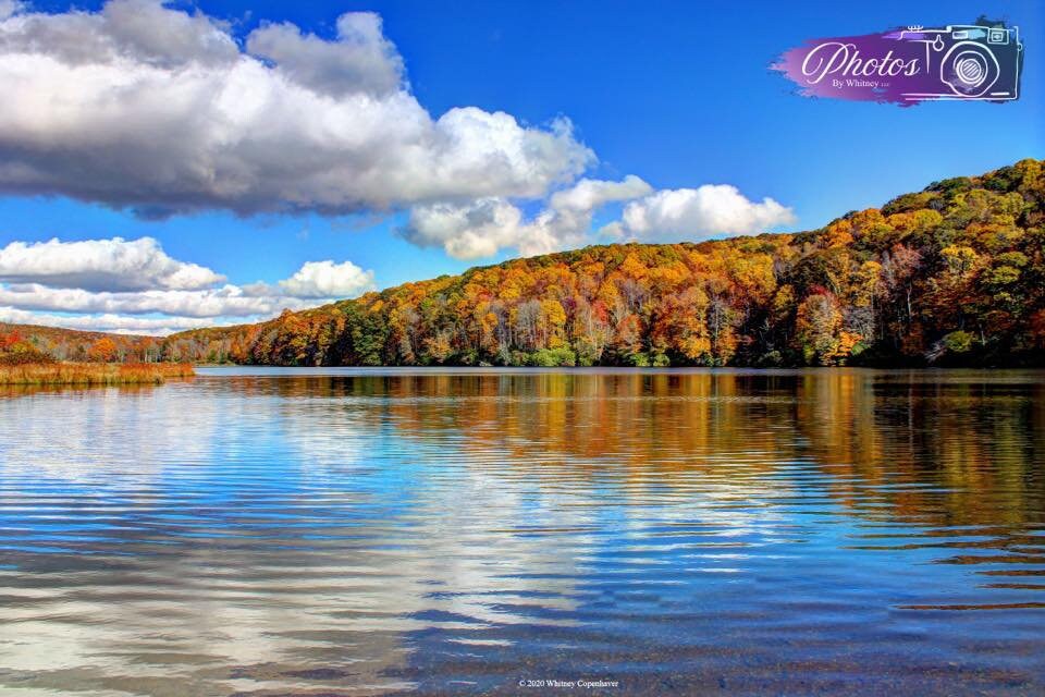 Hidden Valley Lake Abingdon Virginia Autumn Colors Note Cards Etsy