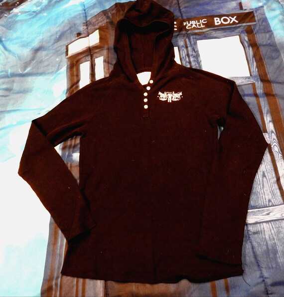 long sleeve shirt with hood