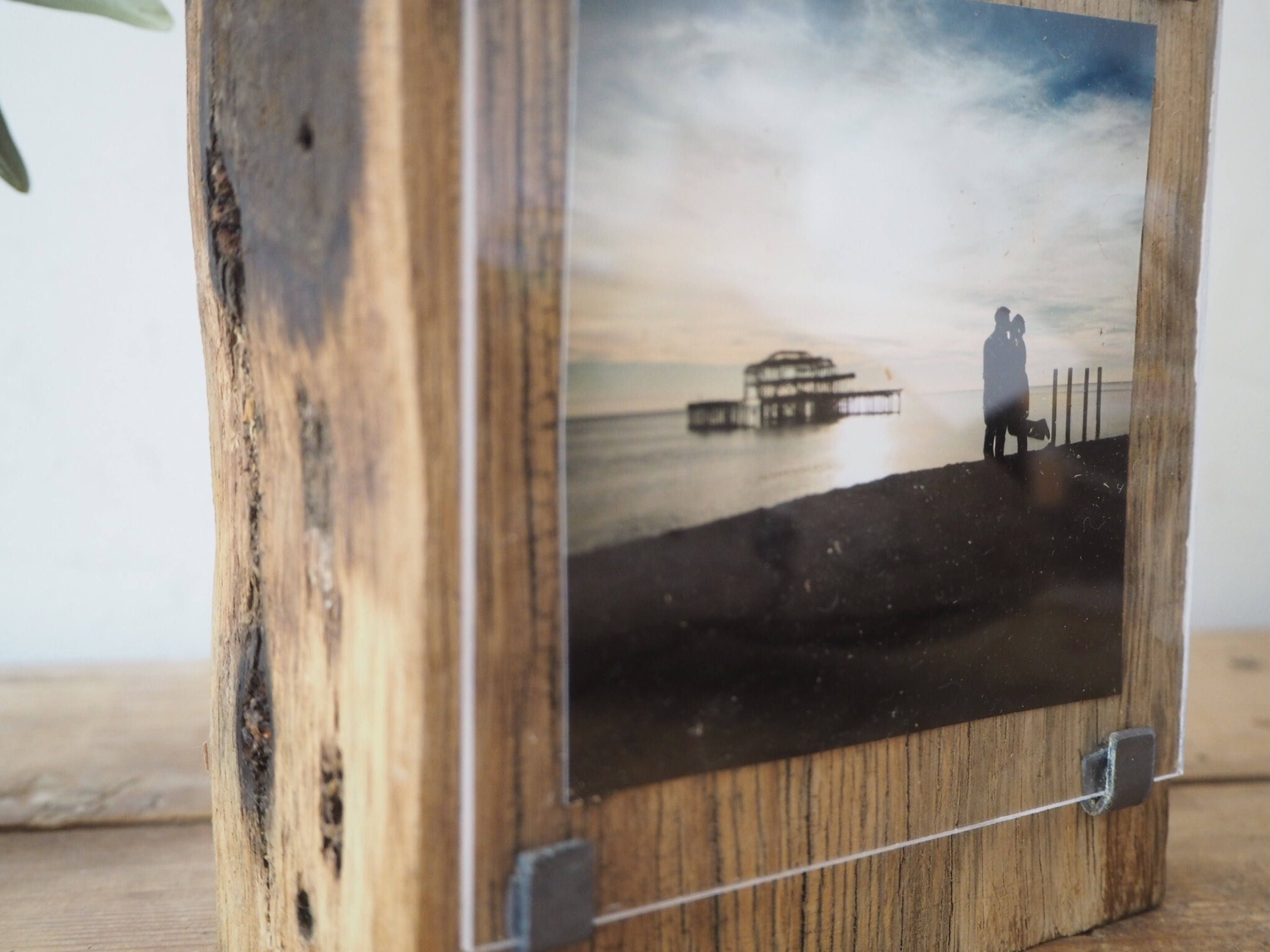 Salvaged Wood Brighton Pier Unique Photo Wood Block Etsy UK