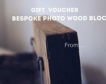 Bespoke handmade photo frames - made from unique pieces reclaimed wood , driftwood and Sea Defences - one of a kind - handcrafted - one off