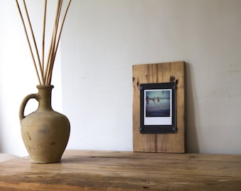 Handmade wood photo frame - unique photo frames - distressed picture frame - reclaimed wood photo frame - one of a kind - beach photo