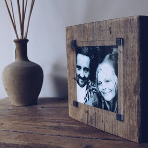 custom made wood photo frames unique picture frames distressed wood one off reclaimed wood one of a kind handmade image 4