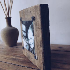 custom made wood photo frames unique picture frames distressed wood one off reclaimed wood one of a kind handmade image 3