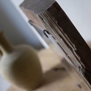 Frame for wedding photo  - reclaimed wood photo frame - one of a kind  - 5th anniversary wedding gift - wabi sabi - handmade