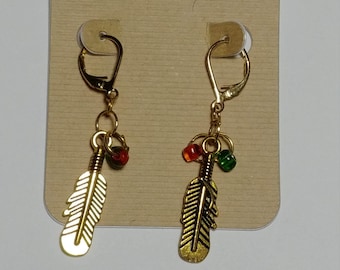 Never Grow Up Earrings (Inspired by Disney's Peter Pan)
