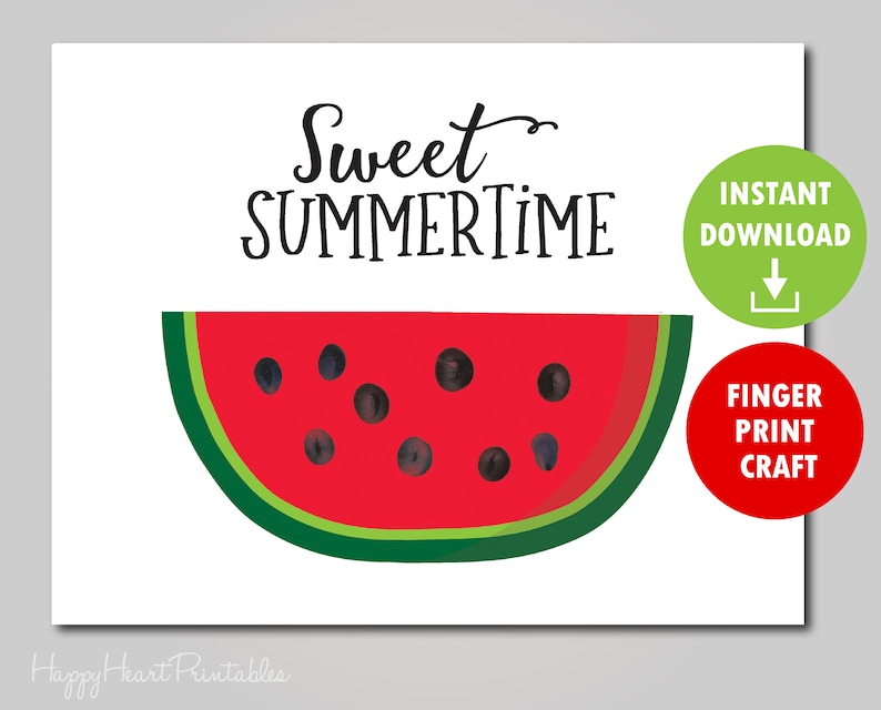 Fingerprint Watermelon Artwork - Watermelon Finger Print Printable Template - Fingerprint Summertime Artwork picture relating to Watermelon Printable named Fingerprint Watermelon Artwork - Watermelon Finger Print Printable Template - Fingerprint Summer season Artwork