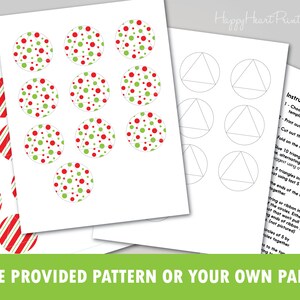 Printable Paper Christmas Ornament - DIY Christmas Ornament - Etsy