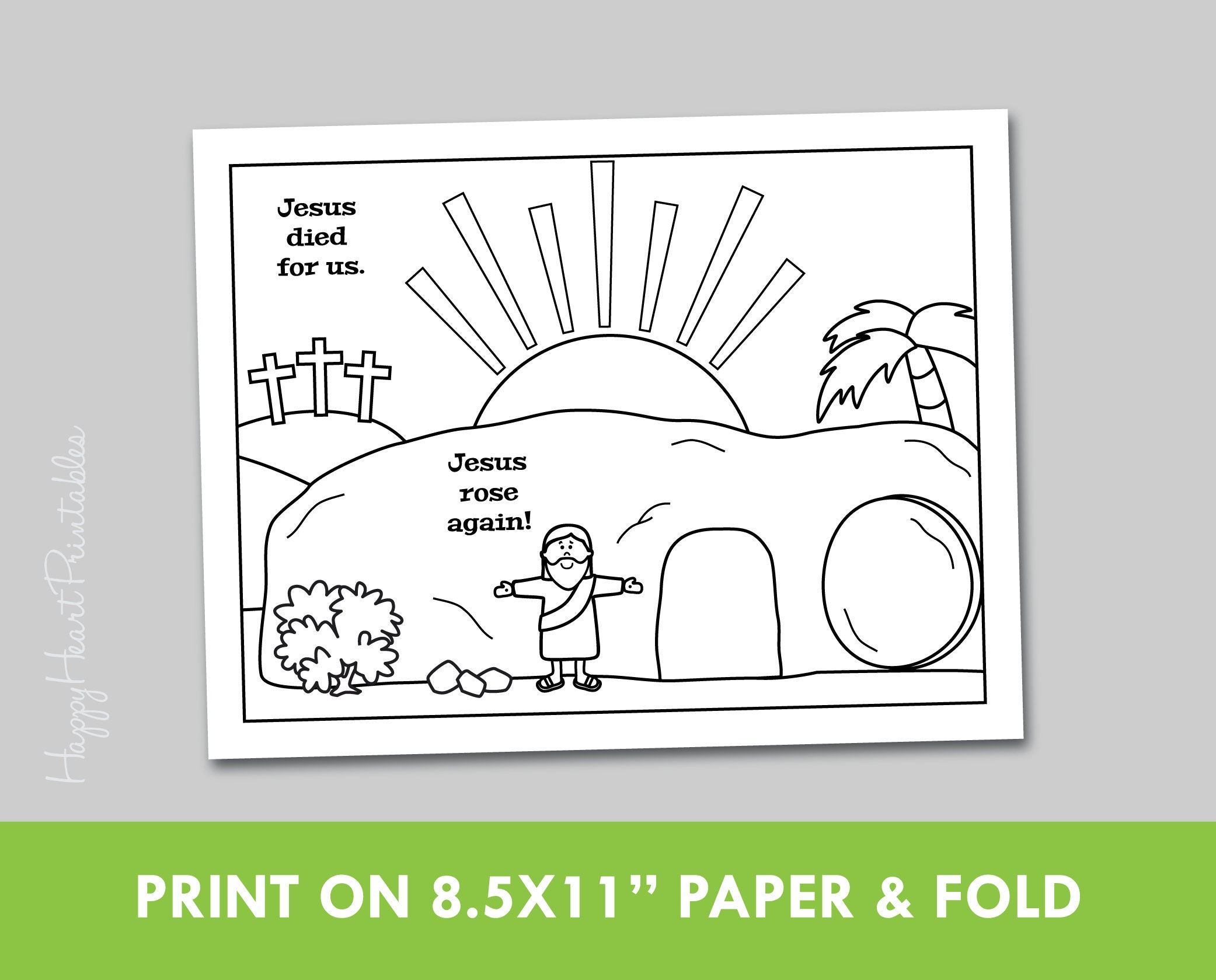 Empty Tomb Craft Printable