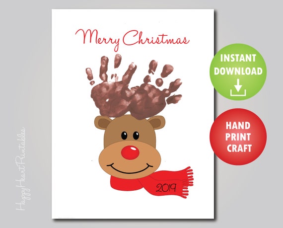 reindeer hat template