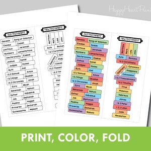 Youll Never Forget The Books Of The Bible Again Printable Bookmark Inside - 6hcwrbh