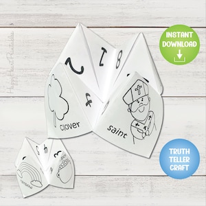 St. Patrick's Day Printable Truth Teller Craft