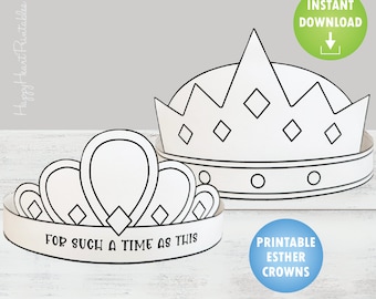 Printable Queen Esther Crown