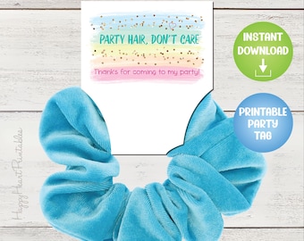 Scrunchie Geschenkanhänger