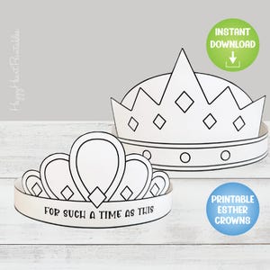 Printable Queen Esther Crown