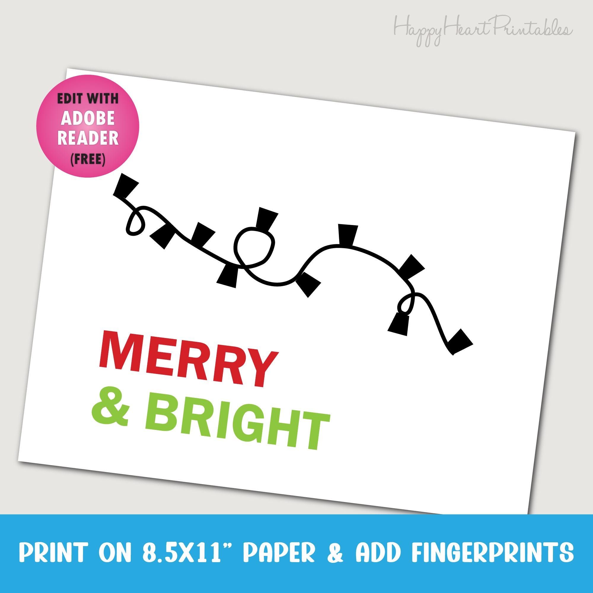 fingerprint-christmas-lights-printable-template-fingerprint-christmas-art-etsy for Free Printable Fingerprint Christmas Lights Template Fingerprint Christmas Lights Printable Template - Fingerprint Christmas Art - Etsy for Free Printable Fingerprint Christmas Lights Template