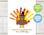 Handprint Turkey Thanksgiving Craft