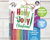 Christmas Teacher Gift Tag - Printable Gift Tag for Pens