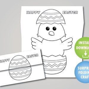 Osterei Folding Surprise Craft