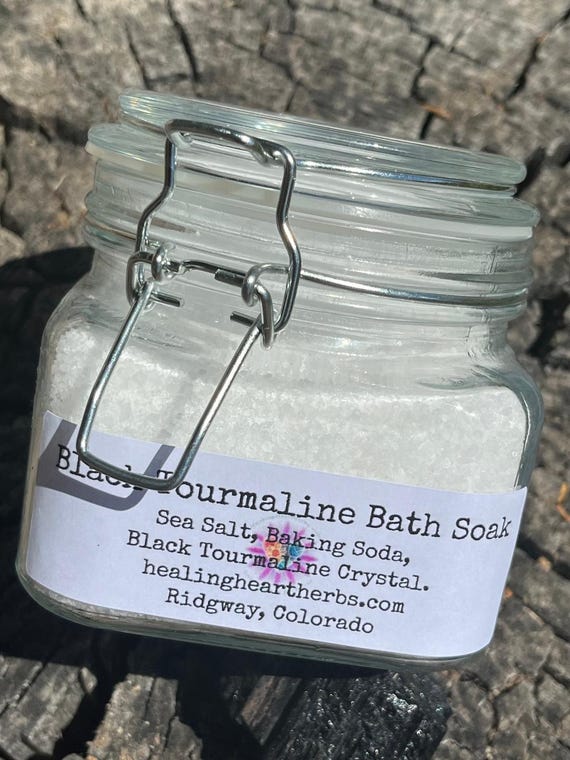 Black Tourmaline Bath Soak
