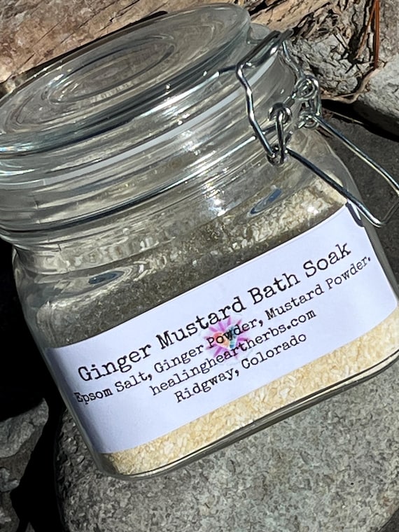 Ginger Mustard Bath Soak