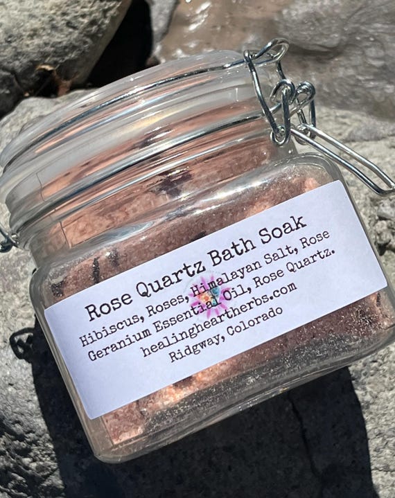 Rose Quartz Bath Soak