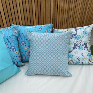 Outdoor Cushion Covers - UV Proof - Water Repellent- Garden Decor - Garden Cushion - Handmade - Weatherproof Decor - Outdoor Decor