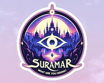 Was versteckst du? • Suramar Aufkleber • World of Warcraft
