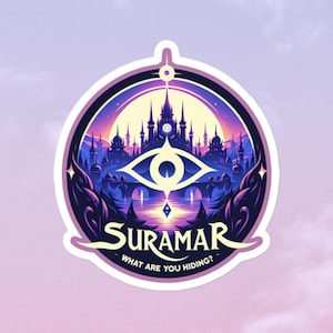 What Are You Hiding? • Suramar Sticker • World of Warcraft