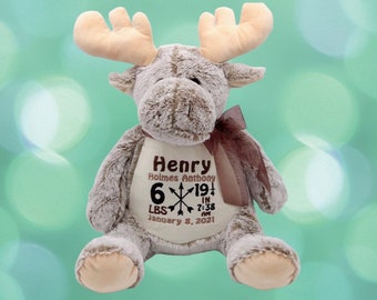 Moose Stuffed Animal Etsy